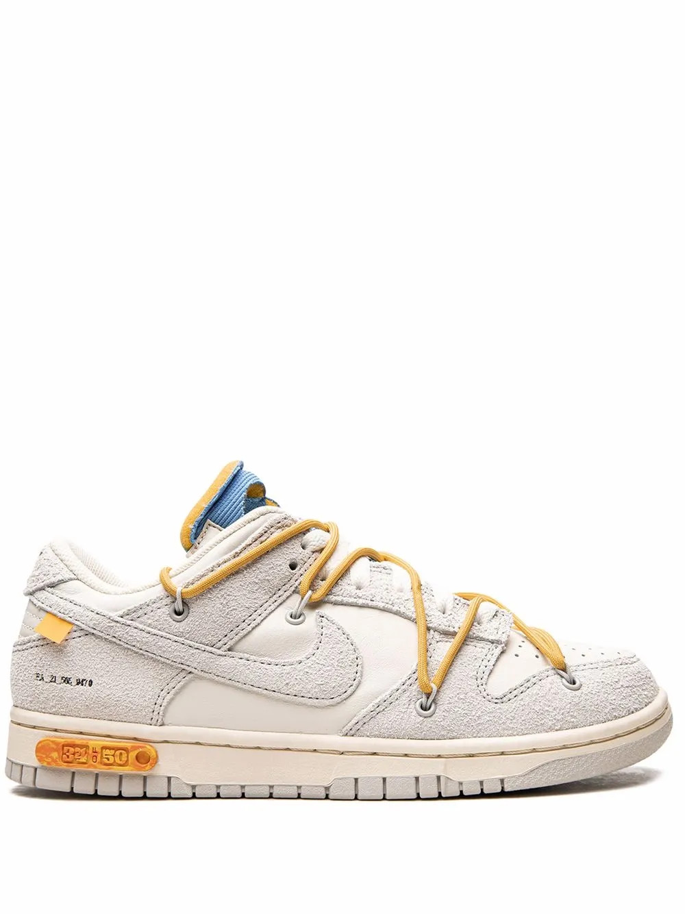 Nike X Off-White Dunk Low "Lot 34" Sneakers - Farfetch | Farfetch Global