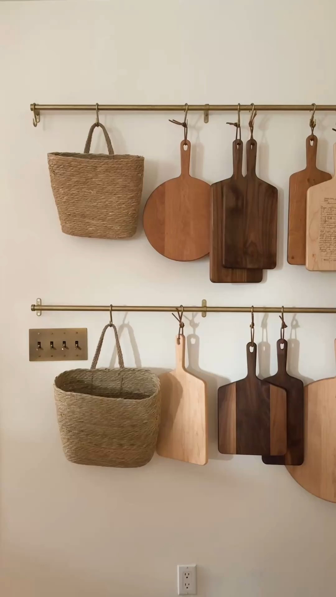 Cutting board wall in our kitchen! 

#LTKSaleAlert #LTKFindsUnder100 #LTKHome