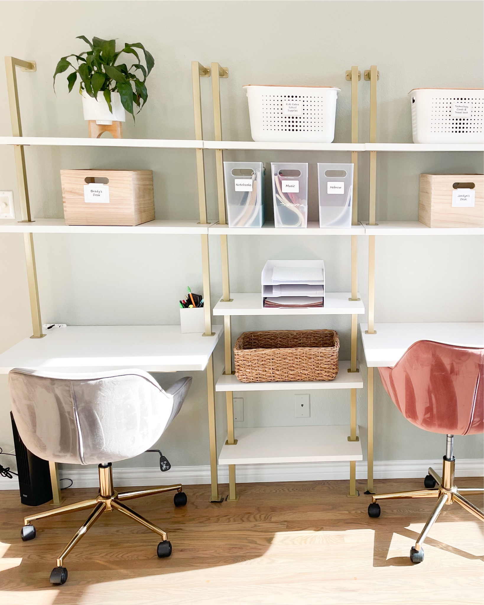 Nothing as satisfying as a good before and after! This was an office space I worked in, and LOVED the transformation. 