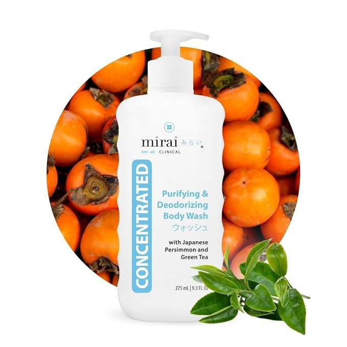 Mirai Clinical Body Wash for Strong Body Odor - Renewing Body Purifying & Deodorizing with Natura... | Amazon (US)