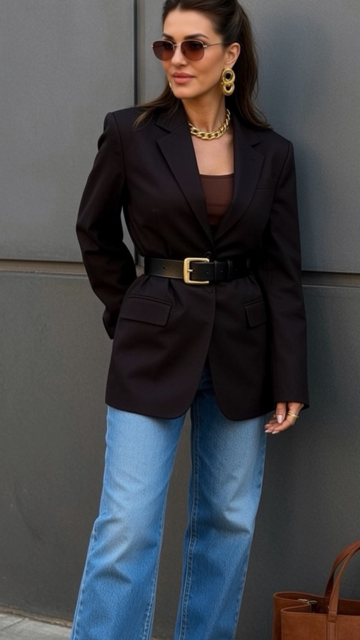 Blazer + denim = forever combo ✨
Tailored on top, relaxed on the bottom—this is my favorite way to do everyday polished. 

A great blazer, statement belt, and classic jeans instantly elevate the look. Easy, timeless, and always flattering. Everything is linked in my LTK 💫

#LTKstyle #LTKfashion #LTKlook #LTKootd #LTKFinds #ClassicStyle #EverydayChic #BlazerStyle #DenimLooks #EffortlessStyle

#LTKdayinmylife