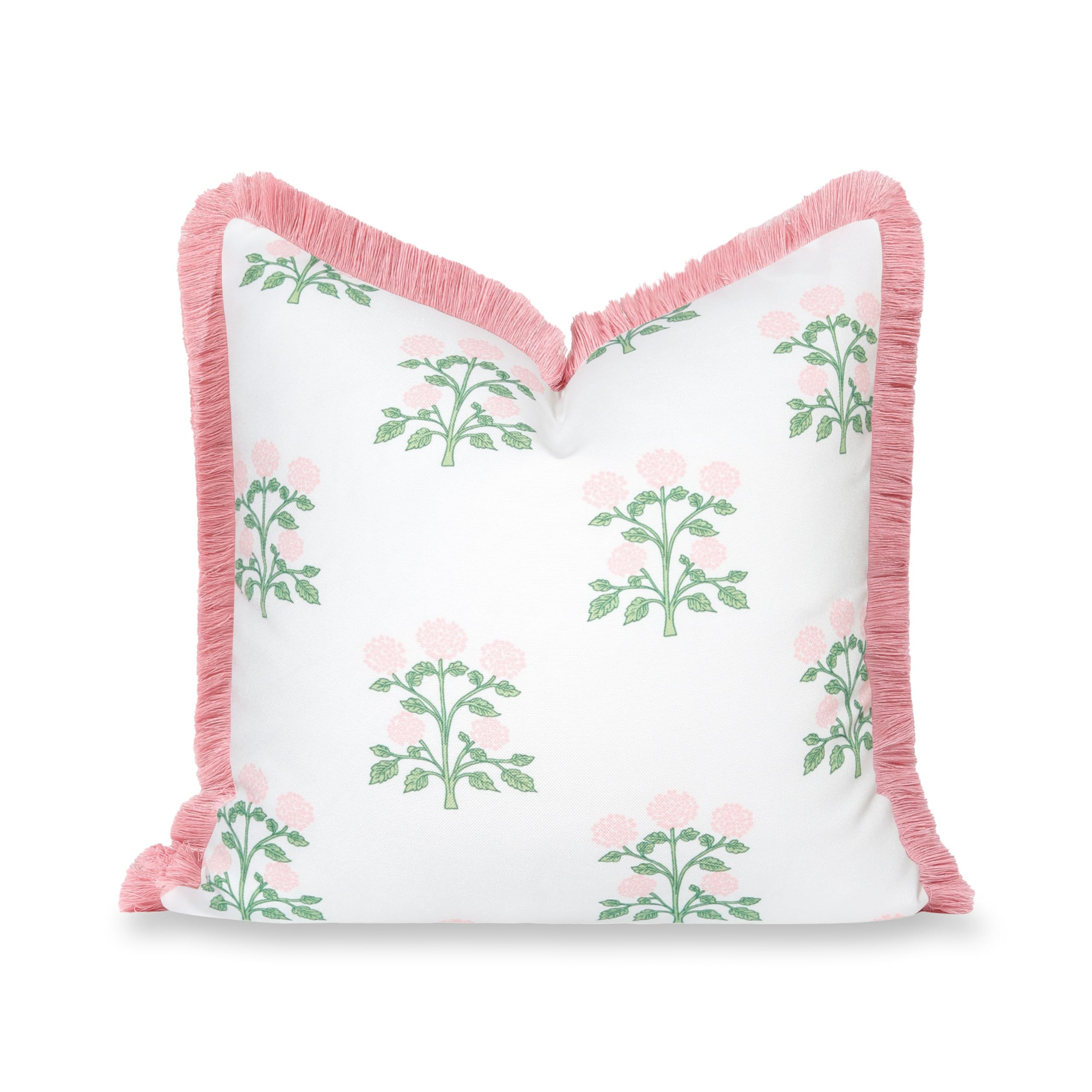 Hofdeco Premium Grandmillennial Patio Indoor Outdoor Throw Pillow Cover Only, 20"x20" Water Repel... | Amazon (US)