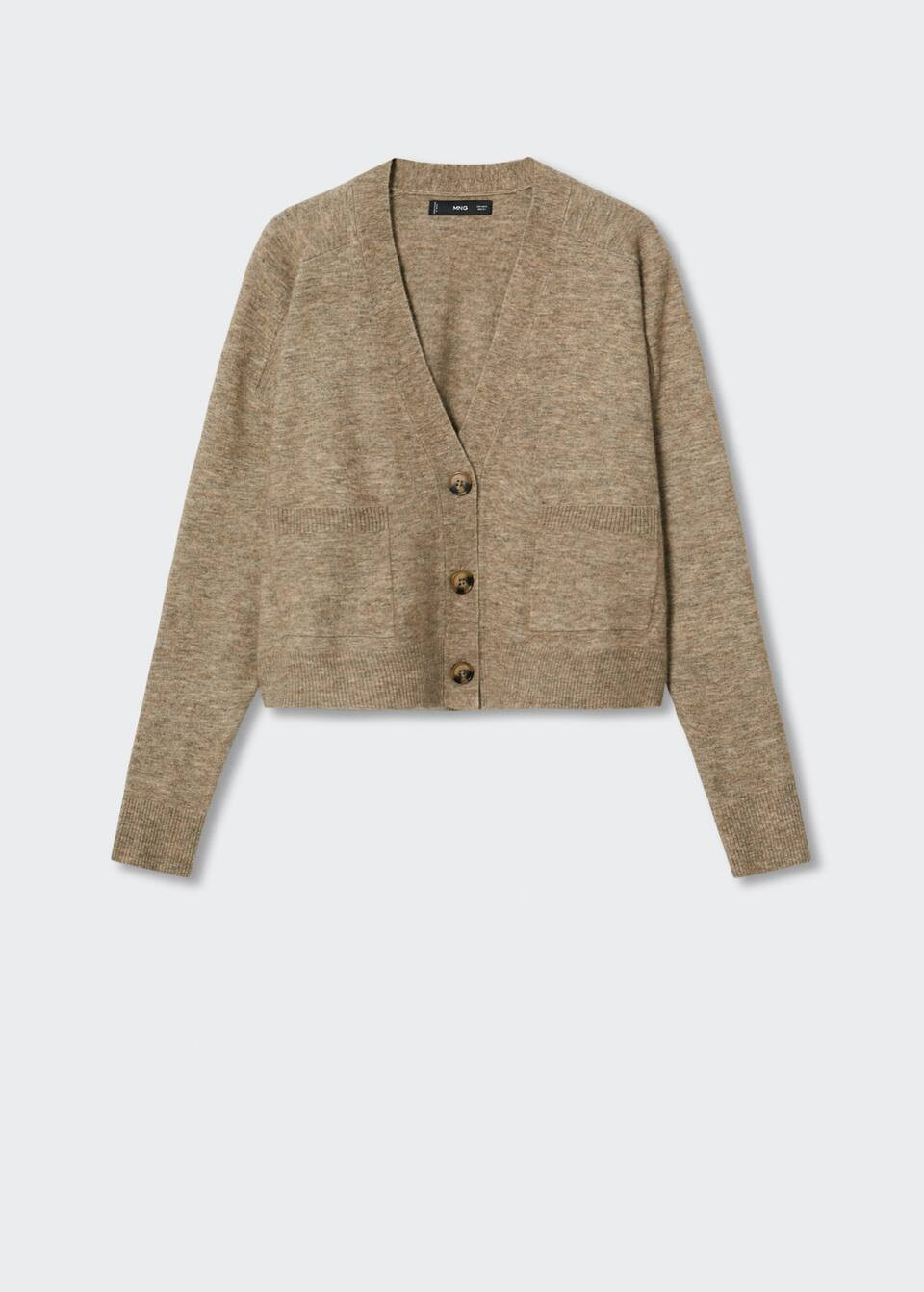 Pocket knit cardigan | MANGO (US)