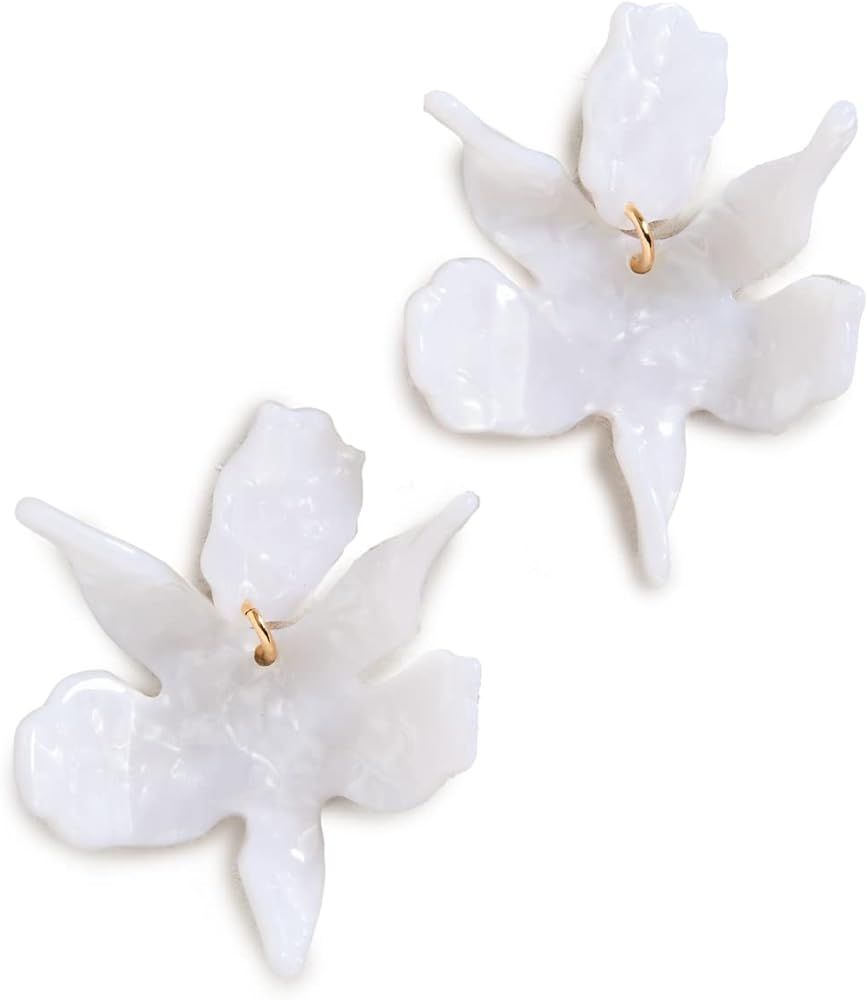 Lele Sadoughi Women's Small Paper Lily Earrings | Amazon (US)