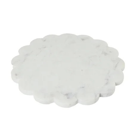 Way to Celebrate Scalloped Marble Serving Board | Walmart (US)