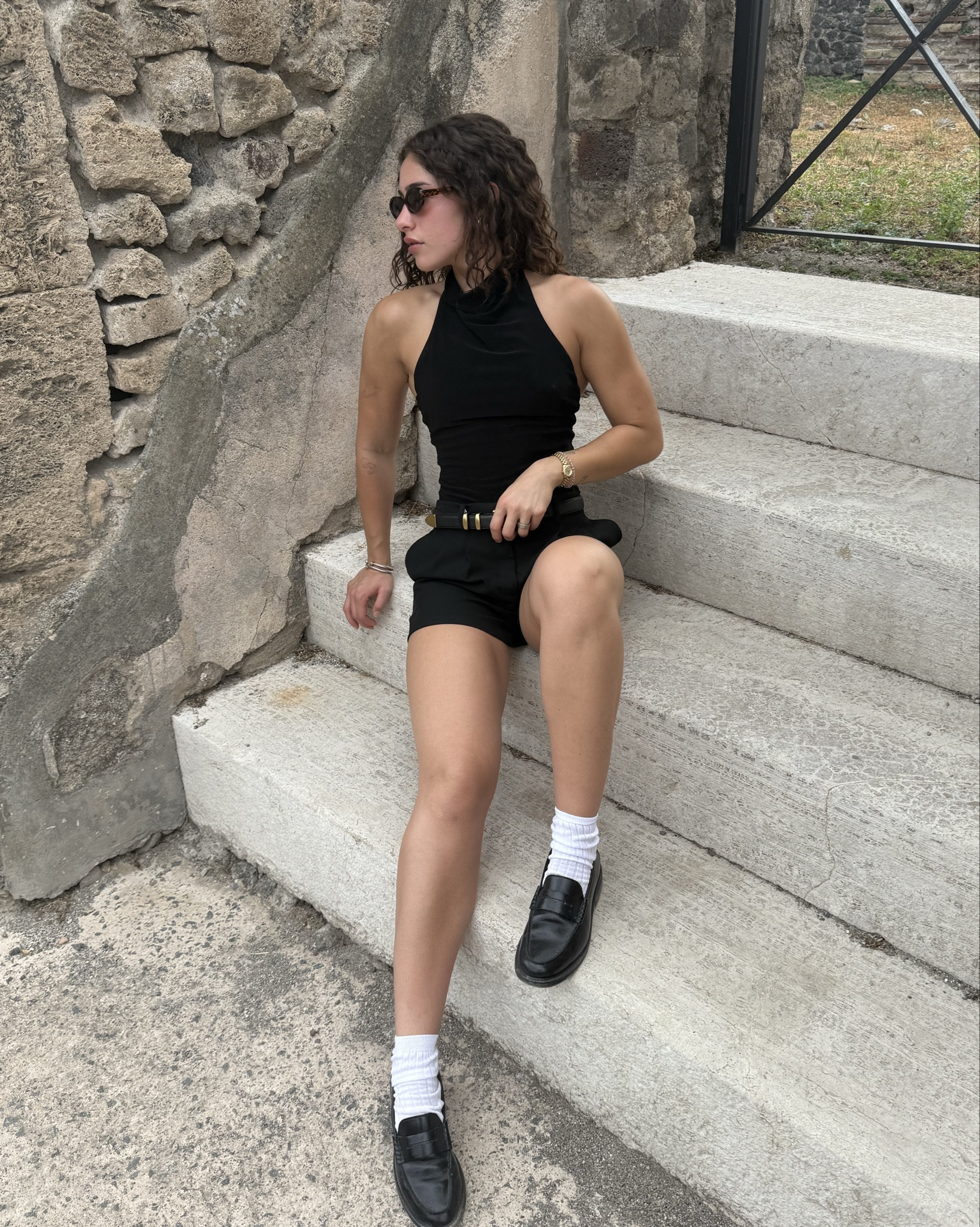Black summer fit☕️