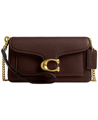 Tabby Mini Pebble Leather Chain Crossbody Bag 19 | Macy's