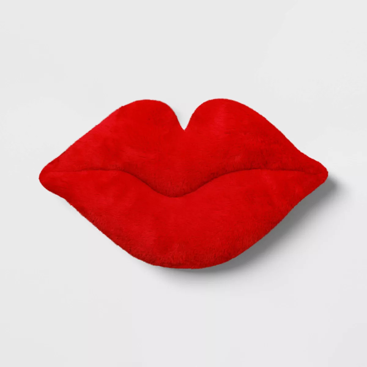 Plush Lip Shaped Toss Red - Room Essentials™ | Target