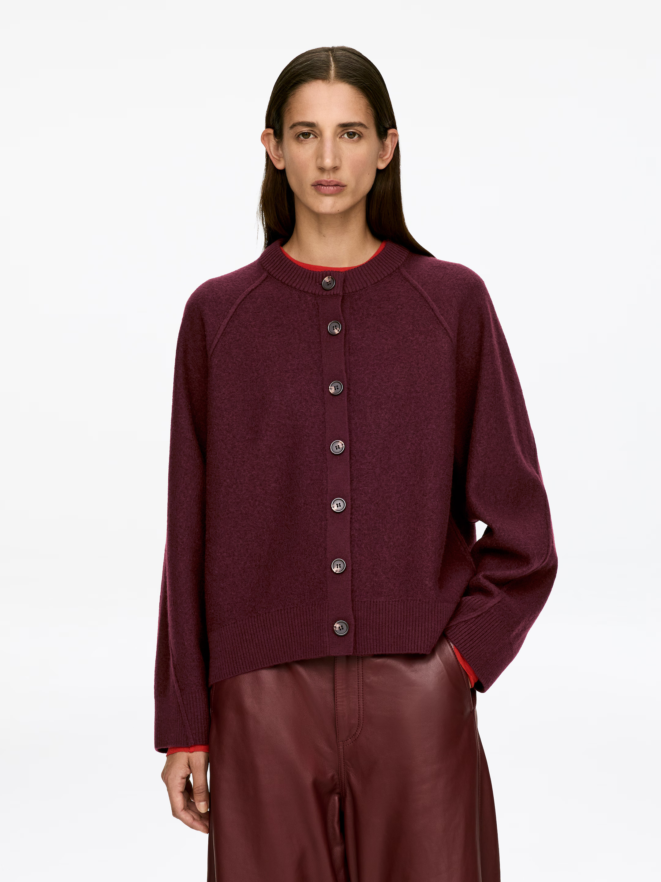 Vest van gekookte wol | H&M (DE, AT, CH, NL, FI)