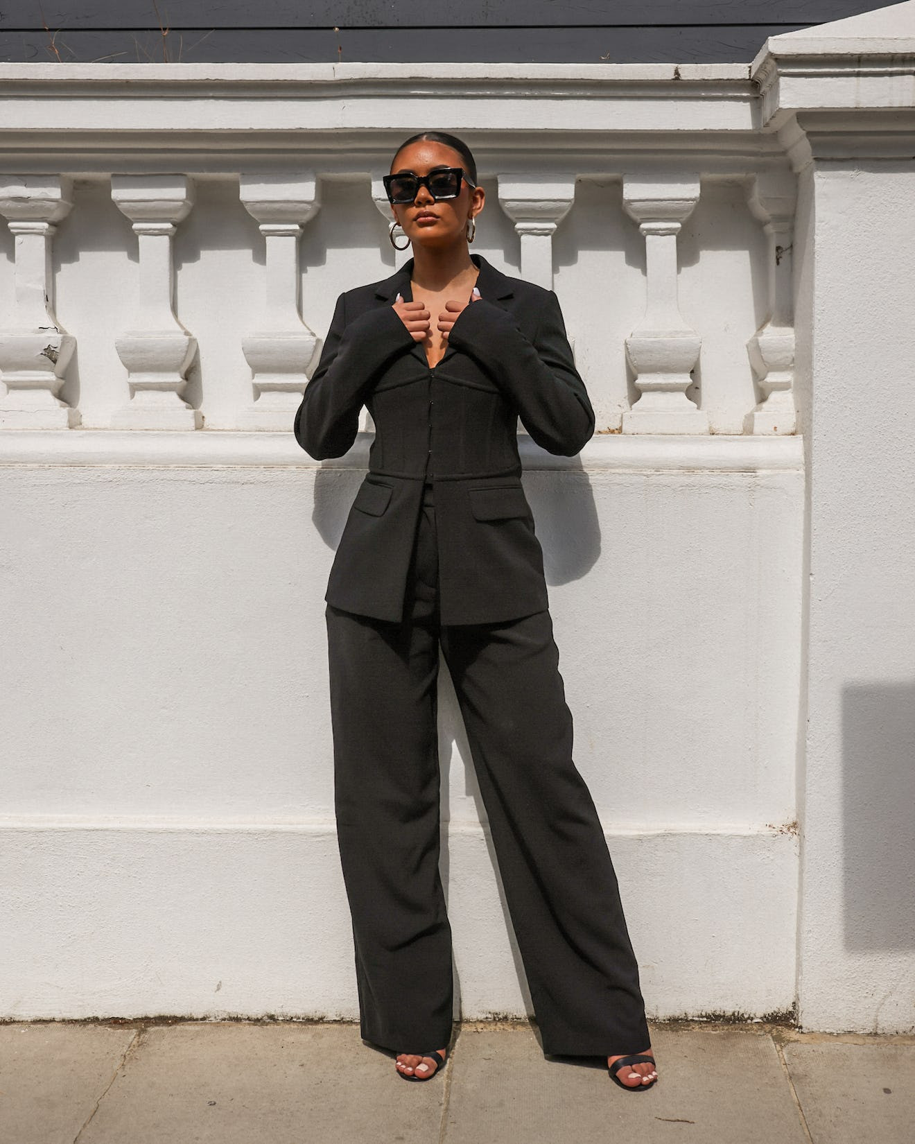 Wide Leg Relaxed Fit Trouser | Forever Unique (UK)