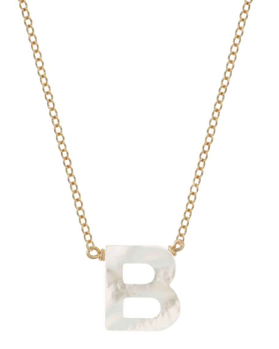 KOZAKH Dawn Initial Pendant Necklace | Neiman Marcus