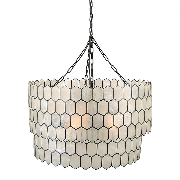 Leon Capiz Pendant | Wayfair North America