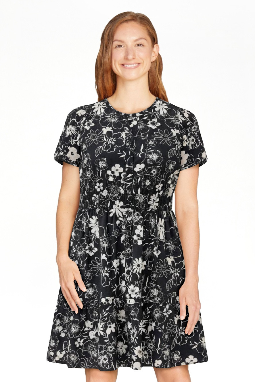 PRETTYGARDEN Women's V-Neck Mini Dress, Sizes S-XXL | Walmart (US)