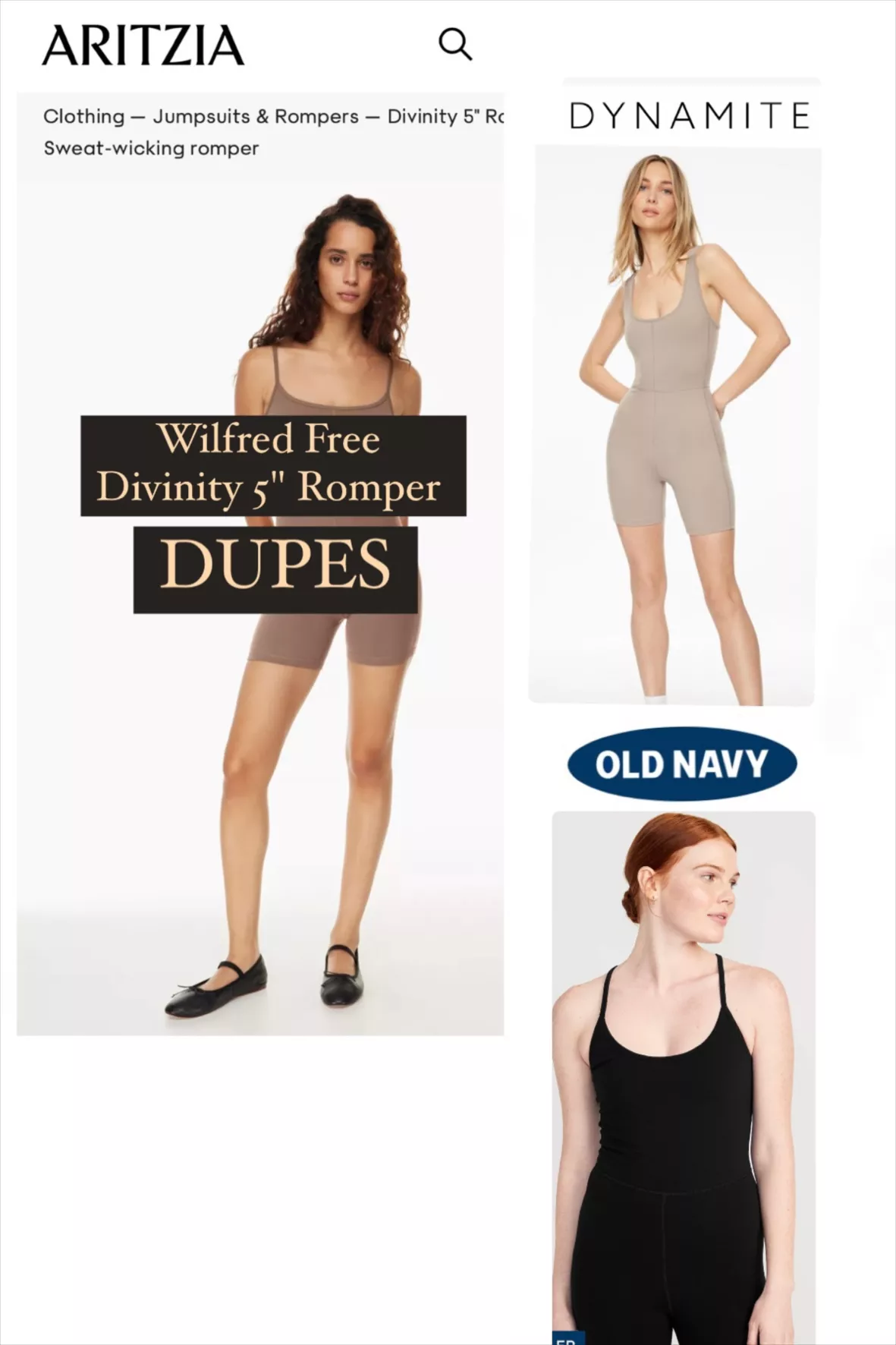 Old Navy Women's Black 6 inch inseam PowerChill Cami Bodysuit Size Small