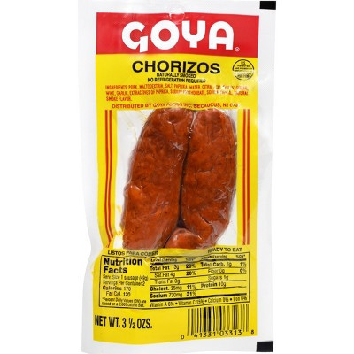 Goya Chorizos - 3.5oz | Target