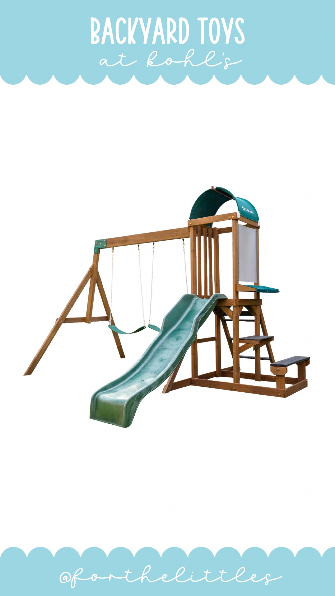 Kids swingset at Kohl’s 

#LTKSeasonal #LTKHome #LTKKids