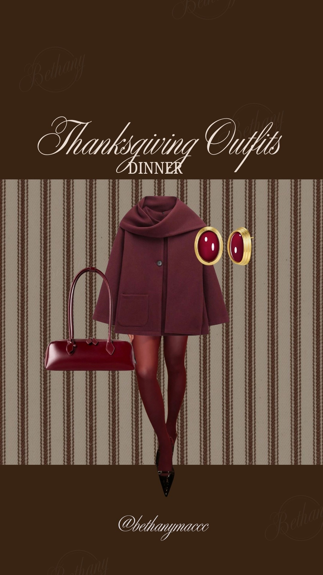 Burgundy is the color of winter this year and is perfect for Thanksgiving dinner 💌

#LTKootd #LTKHoliday #LTKFindsUnder100