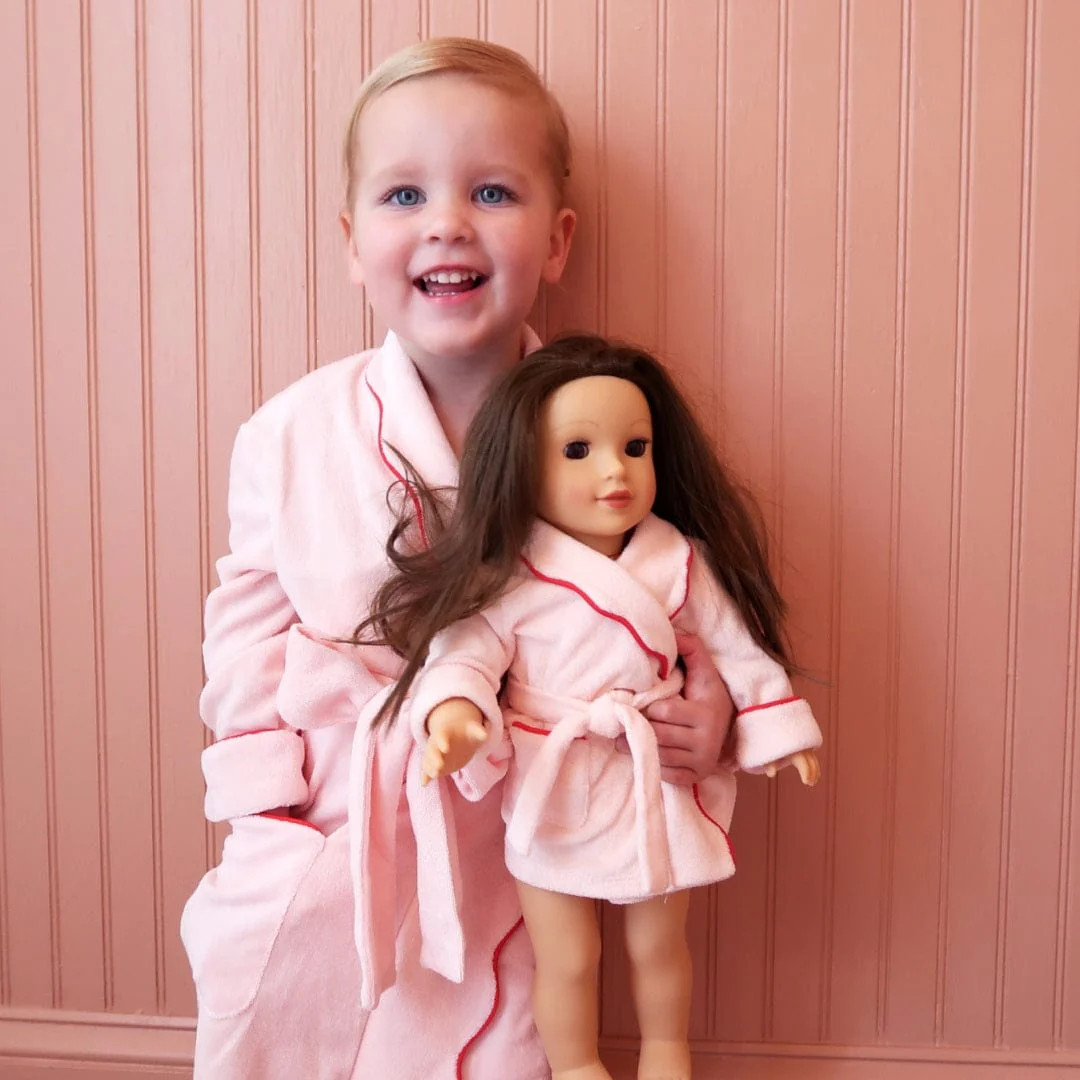 Kids and Doll Bathrobe Set | Weezie Towels