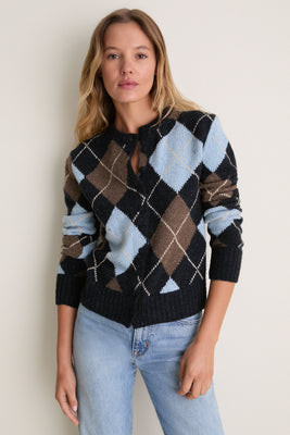 Sky Blue Combo Skyler Cardigan | Tuckernuck (US)