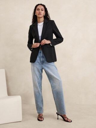 Siena Slim Italian Wool Blazer | Banana Republic (CA)