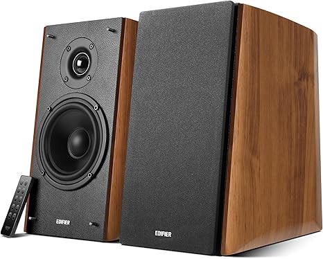Edifier R2000DB Powered Bluetooth Bookshelf Speakers - Near-Field Studio Monitors - Optical Input... | Amazon (US)