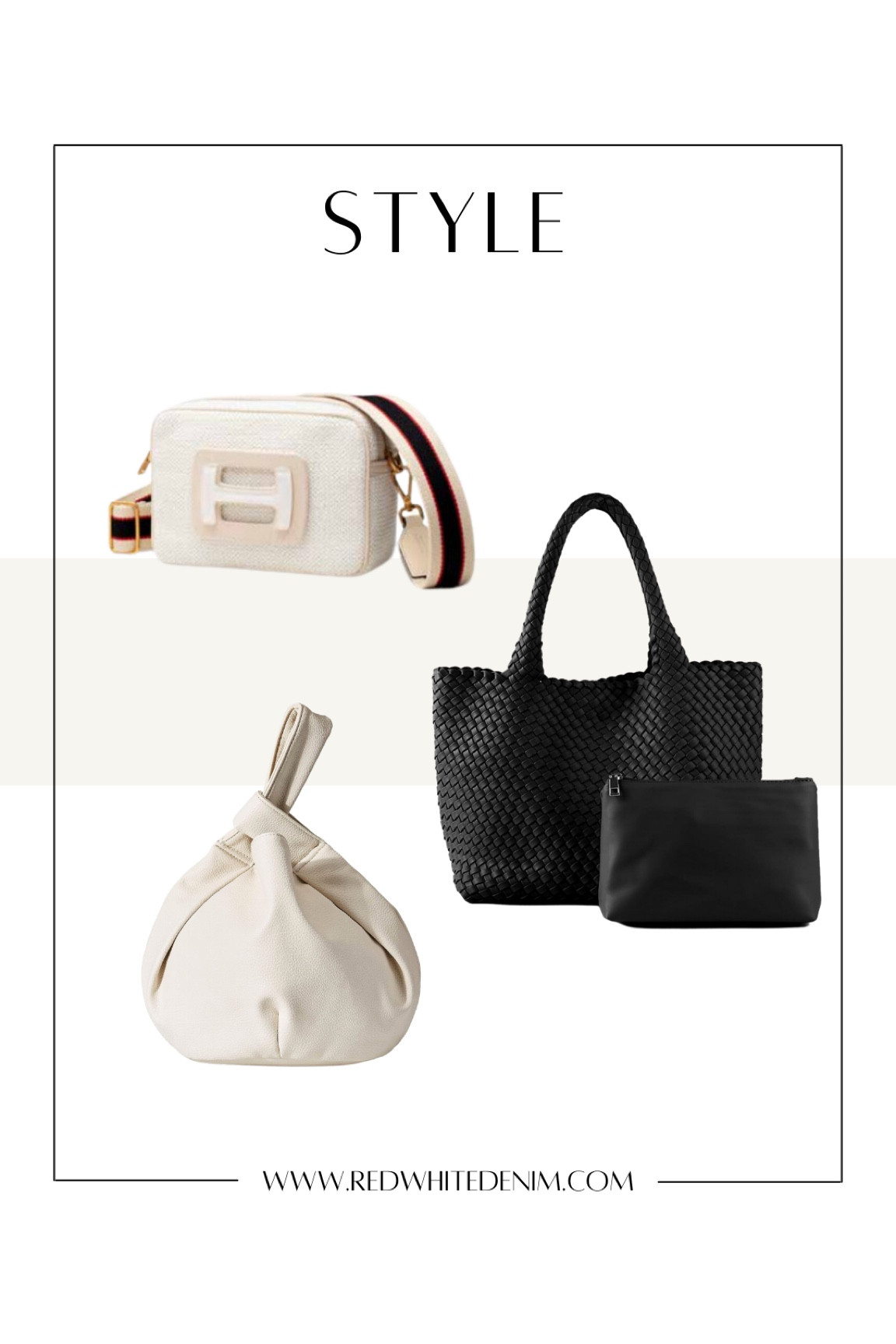 Fall Capsule Wardrobe Handbags Neutral Style

Hogan Shoulder Bag
Amazon Woven Tote
Amazon Knot Bag

#LTKitbag