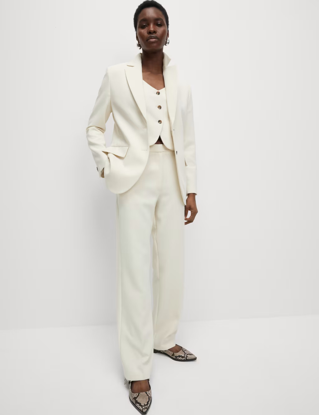 Straight Leg Trousers | Marks & Spencer (UK)