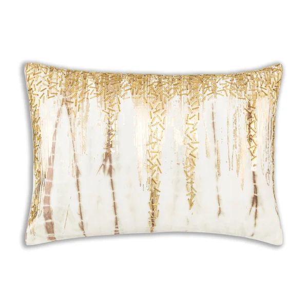 Lahana Abstract Beaded Lumbar Pillow | Wayfair North America