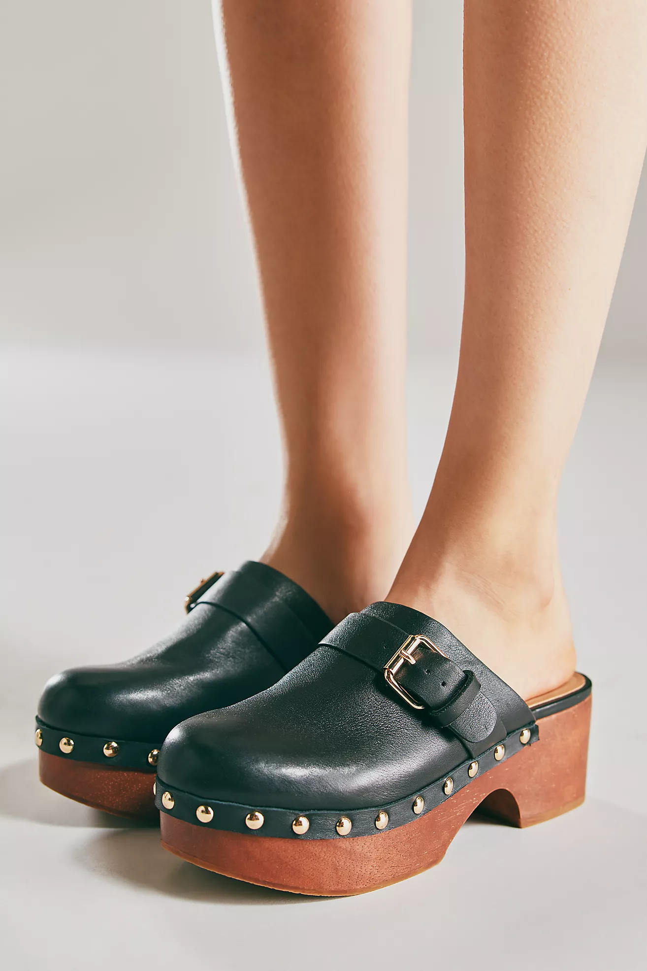 Bibi Lou Platform Studded Clogs | Anthropologie (US)