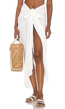 HAIGHT. Panneaux Sarong in Off White from Revolve.com | Revolve Clothing (Global)