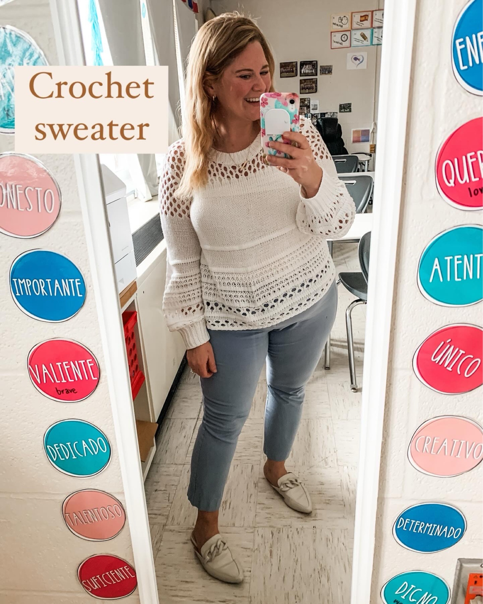 Teacher outfit idea with pixie pants 

#LTKMidsize #LTKWorkwear #LTKFindsUnder50