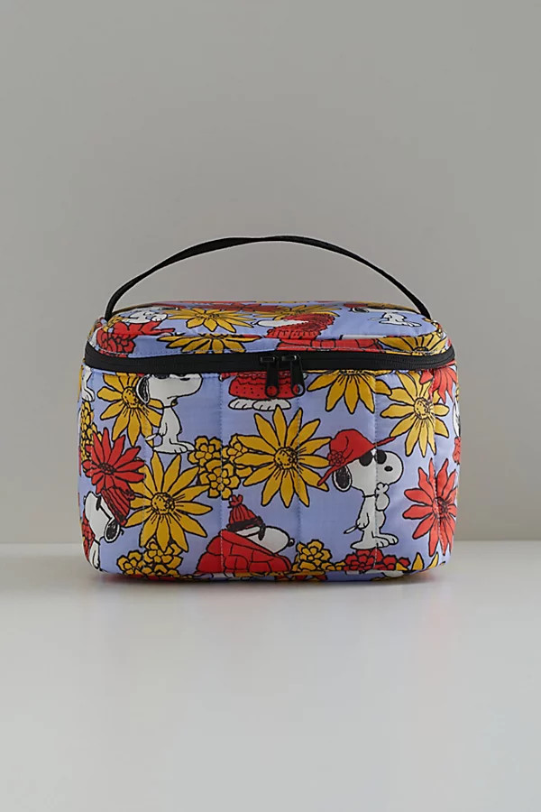 BAGGU X Peanuts Puffy Printed Lunch Bag in Floral Snoopy at Urban Outfitters | Urban Outfitters (US and RoW)