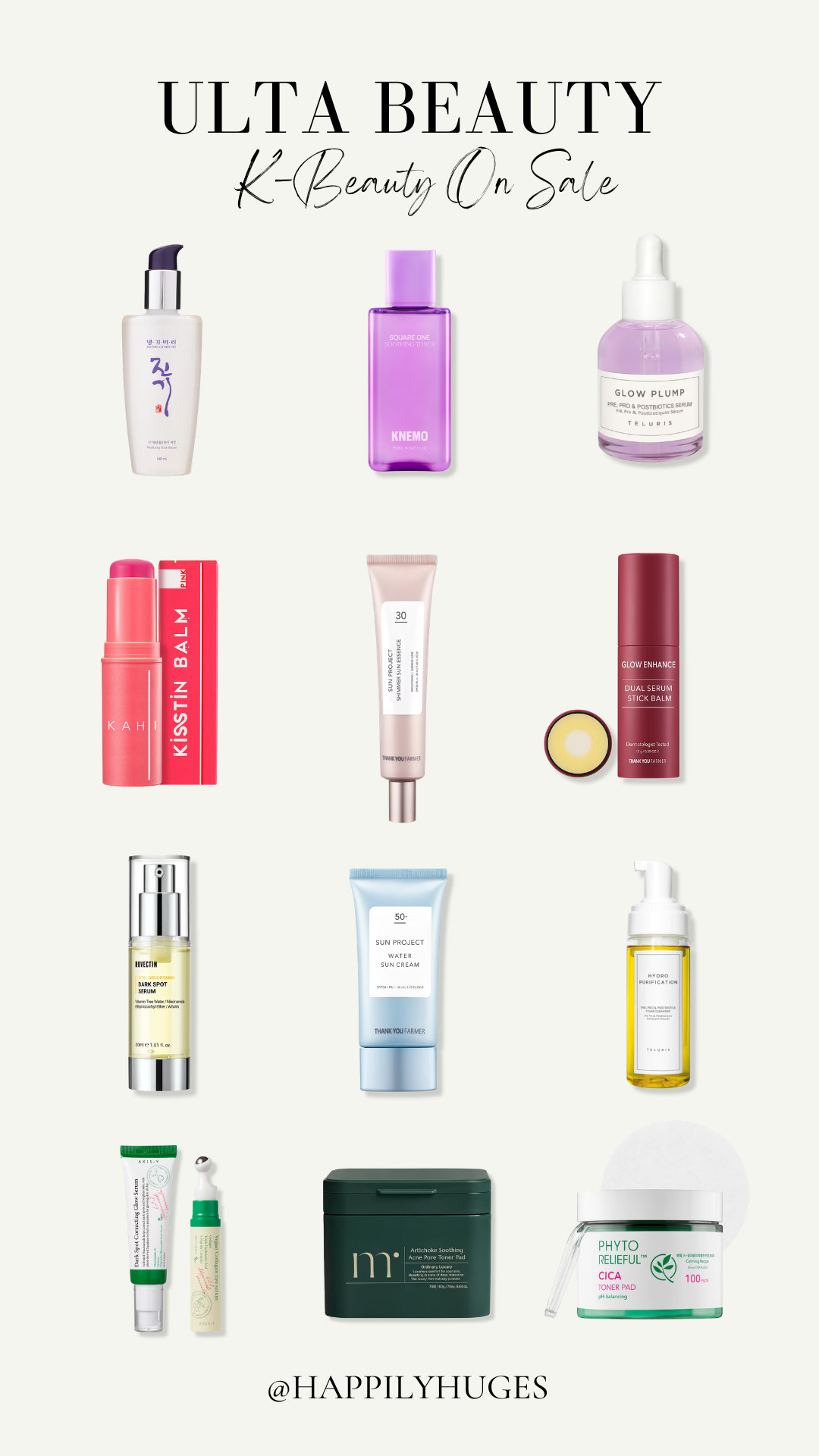 K-Beauty favorites are on sale at Ulta. Time to stock up on your skincare essentials. 

 #LTKselfcare #LTKSaleAlert #LTKBeauty