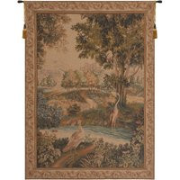 French Woven Wall Tapestry Verdure Aux Oiseaux I - European Landscape Art | Etsy (US)