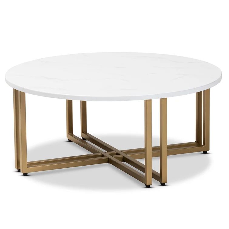 Mann Cross Legs Coffee Table | Wayfair North America