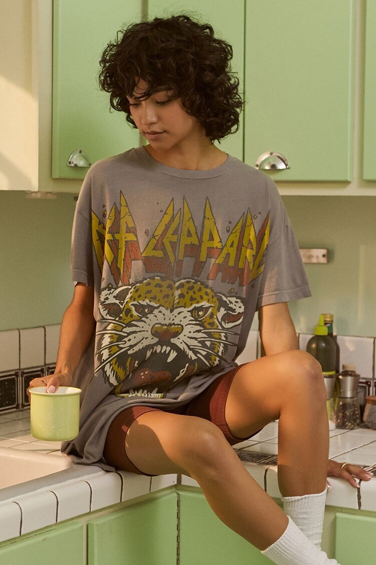 Def Leppard Graphic T-Shirt Dress | Forever 21 (US)