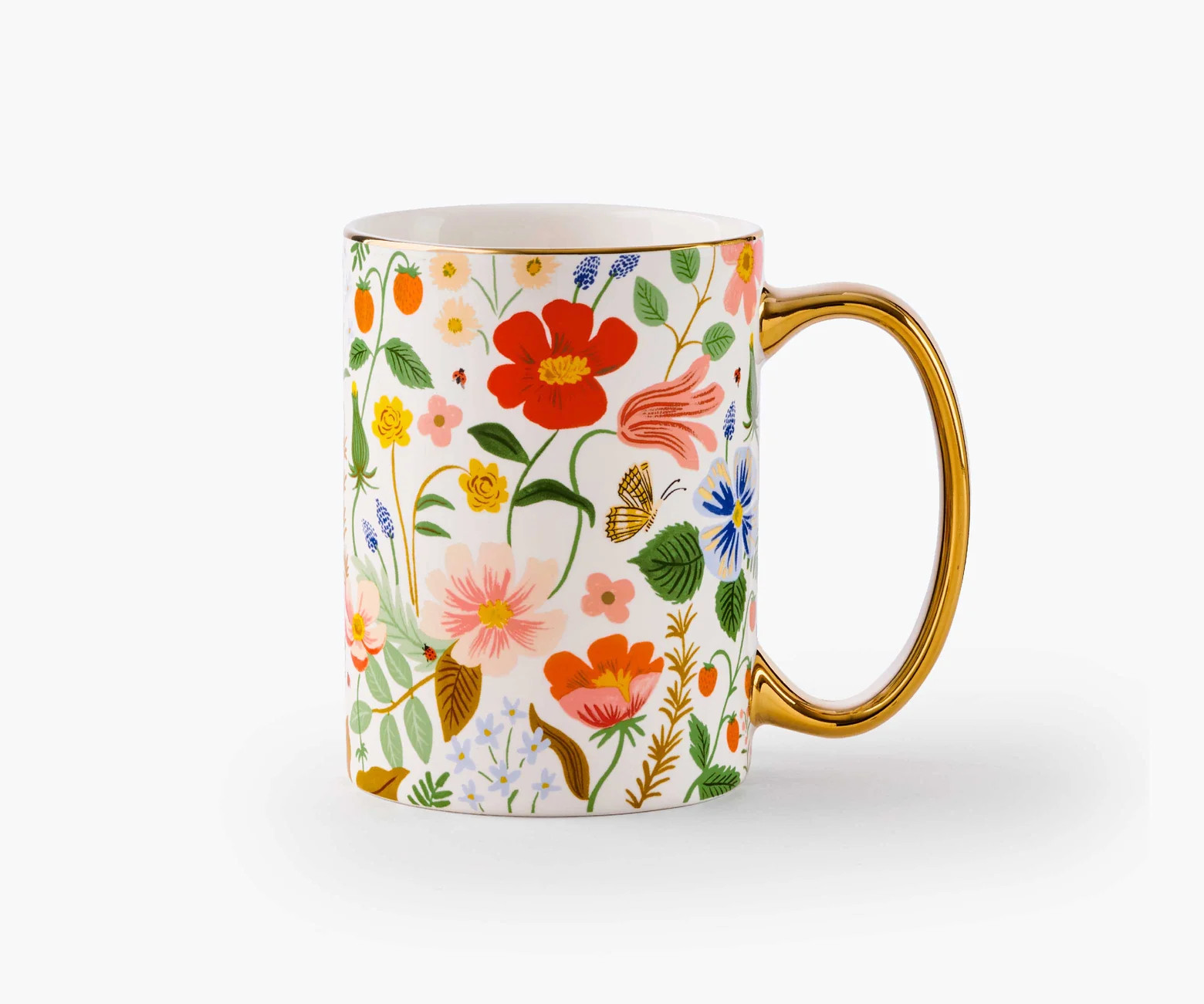 Porcelain Mug - Strawberry Fields | Rifle Paper Co.