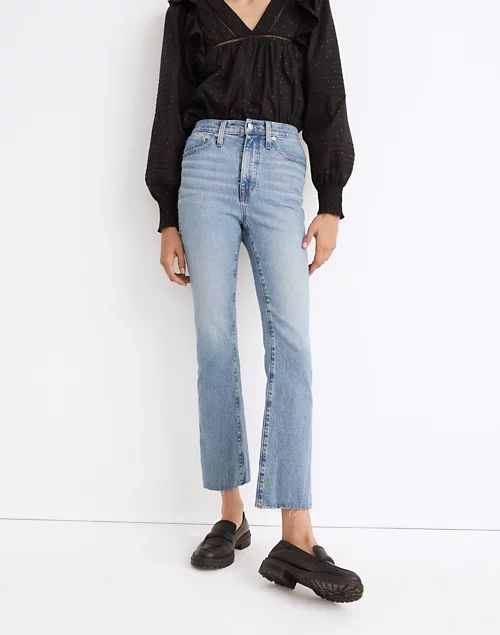 Cali Demi-Boot Jeans in Enmore Wash: Raw-Hem Edition | Madewell