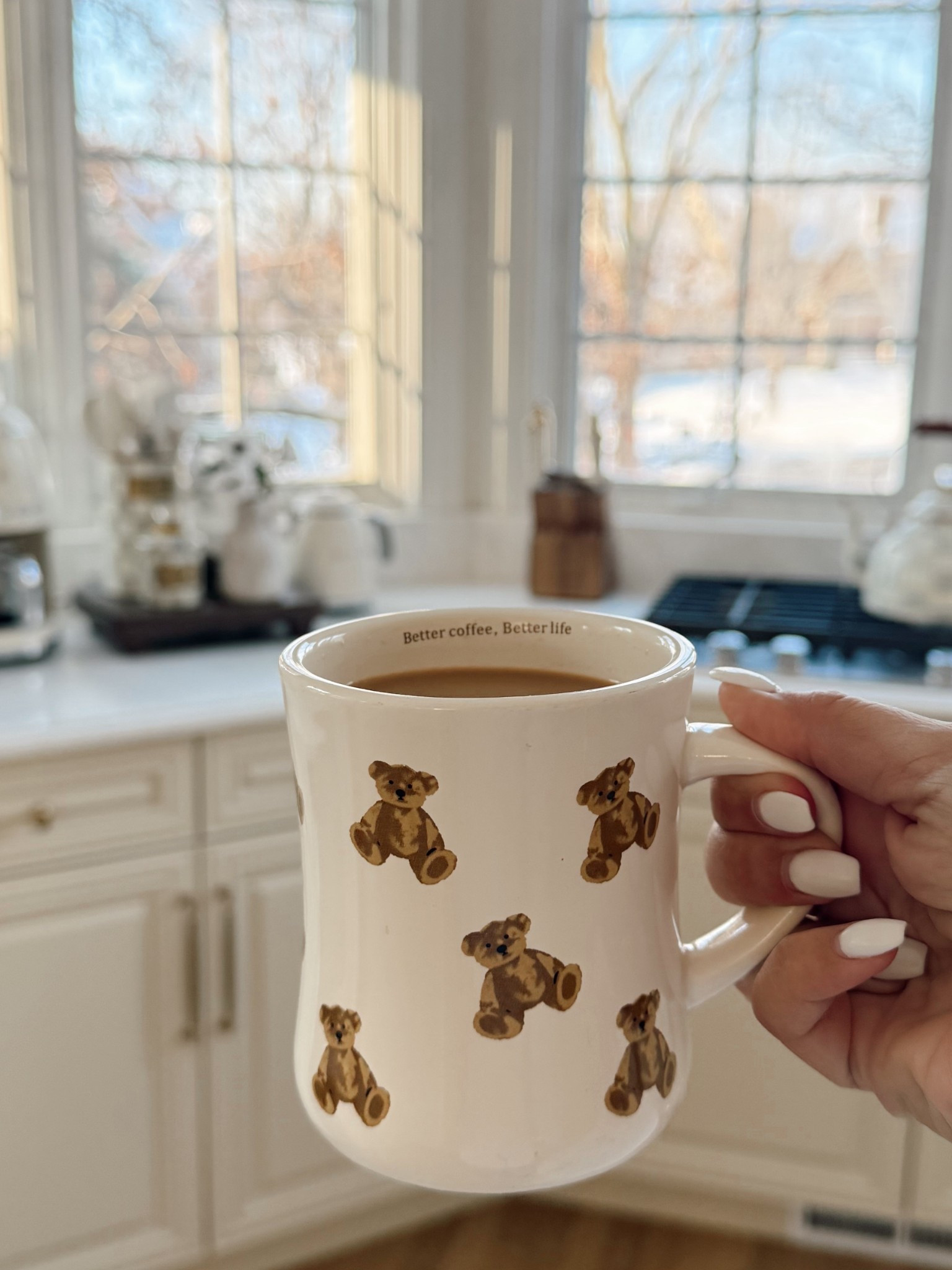 Cute bear mug ☕️ 

Coffee time, mugs, bear, teddy bear mug, amazon find 

#LTKHome