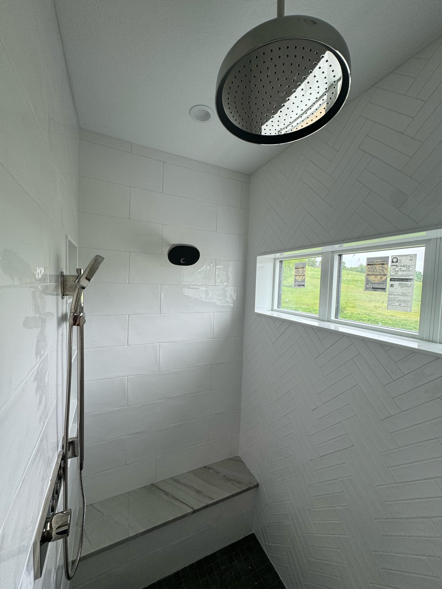 Owner’s bathroom shower fixtures by Kohler 

New construction, new build, Kohler shower, polished nickel hardware, shower fixtures, master bathroom

#LTKFindsUnder100 #LTKHome