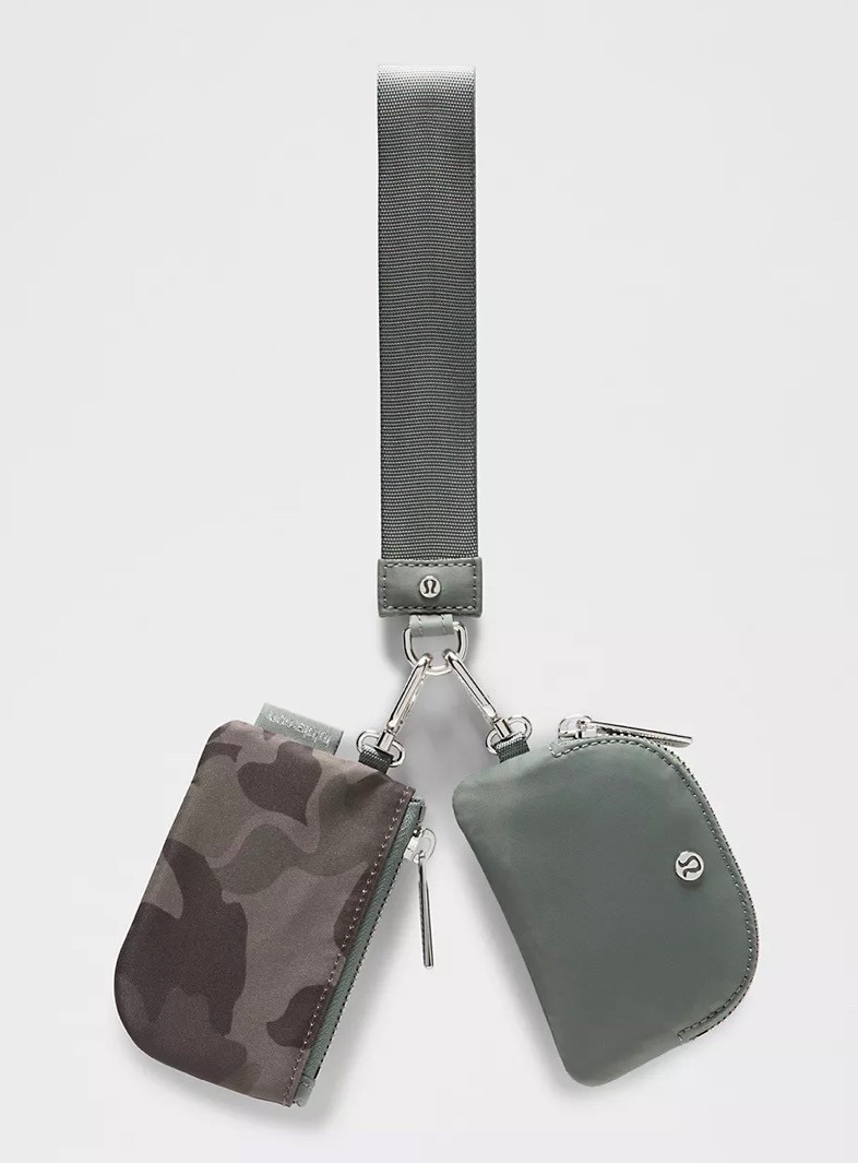 Camo has been majorly trending again, and Lululemon just marked down their Dual Pouch Wristlet in this colorway! It’s sure to be a quick sell out, especially at the sale price - and this item is always popular since it’s super handy and an easy way to take essentials on the go. Ships free also! 

#LTKActive #LTKSaleAlert #LTKootd