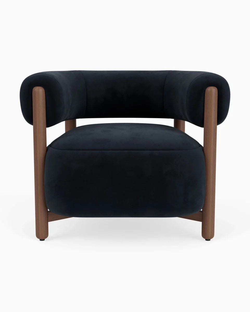 Rio Modern Lounge Chair | Upholstered Designer Accent Chair | Denver Modern