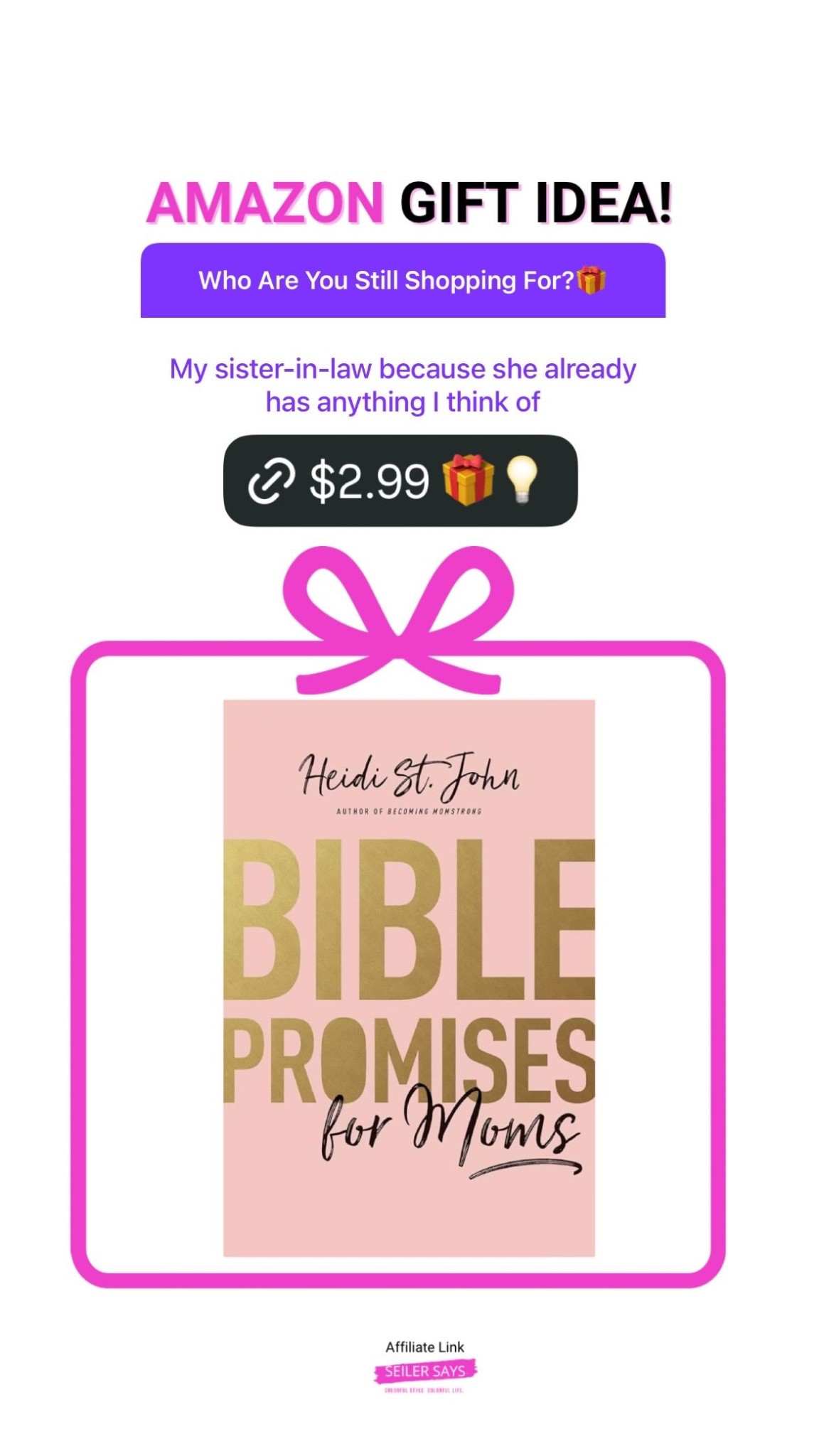 Bible promises for Moms. This book is only $2.99 on Amazon!

#LTKmomlife #LTKOver40 #LTKFindsUnder50