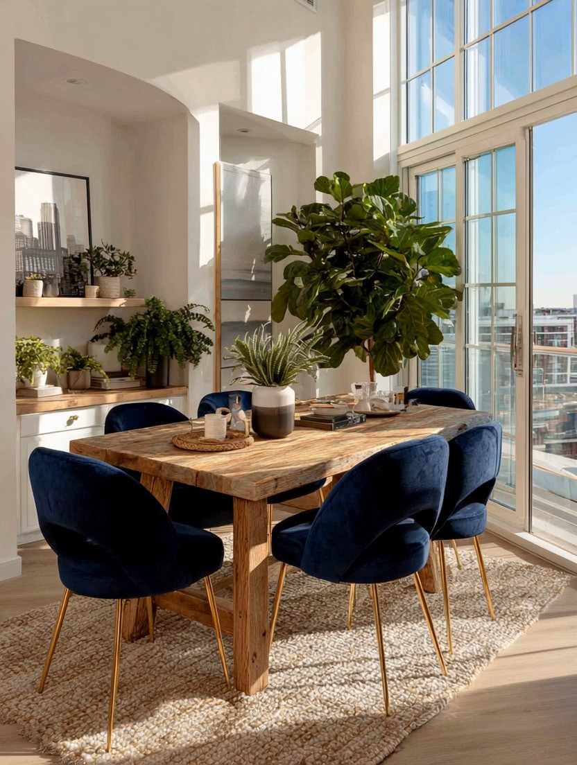 What makes a dining space feel truly elevated?

It’s not a matching set.
It’s the balance.

The most beautiful dining rooms are not bought—they’re created.

A natural wood dining table brings grounding warmth.
Velvet dining chairs with gold accents add softness and that touch of luxury.
And a statement indoor tree completes the space with life and movement.

That’s the formula.

When you combine wood + velvet + gold + greenery, you create a space that feels both luxurious and natural at the same time—effortless, but intentional.

And here’s the shift most people don’t make:

Stop buying pre-matched dining sets.

Instead, choose your dining table and dining chairs separately. This is how designers create spaces that feel curated, not generic.

Comfort matters too—these are the chairs where your family and guests will sit for hours, sharing meals, conversations, and moments.

This setup works beautifully for modern dining rooms, high-rise apartments, and open-concept homes.

We’ve curated multiple options of wood dining tables, velvet dining chairs with gold legs, and statement indoor trees so you can build your own look.

✨ Skip the set—design your dining space your way. Shop the full edit below.

#DiningRoomDecor #HomeStyling #ModernHome 

 #LTKHome