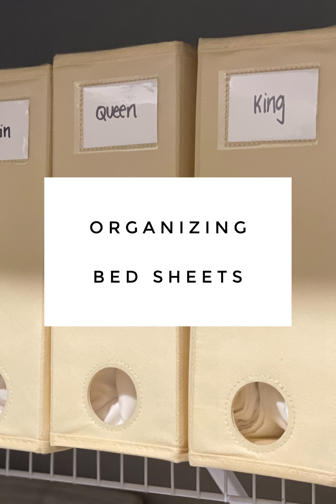 Not only do these help keep sheet sets together, but they also elevate the look of a linen closet! Go to the link in our bio to see what colors are available and snag some for yourself!