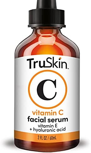 TruSkin Vitamin C Serum for Face with Hyaluronic Acid, Vitamin E, Witch Hazel, Large Bottle 2 fl ... | Amazon (US)