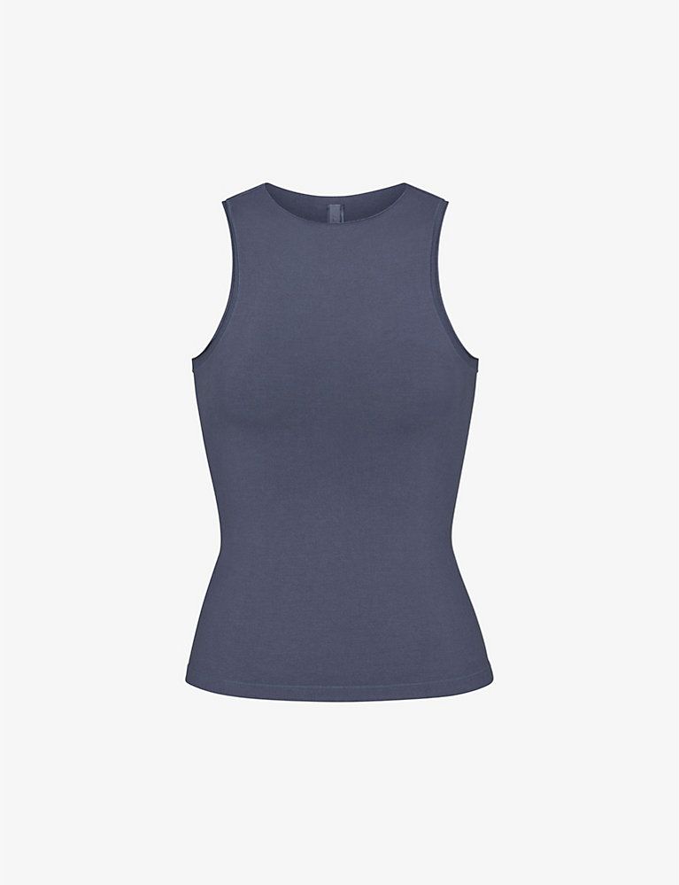 Outdoor fitted cotton-blend top | Selfridges