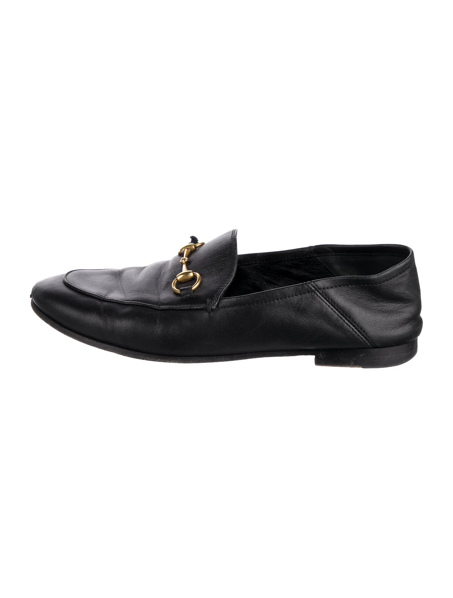 1955 Horsebit Accent Leather Loafers | The RealReal