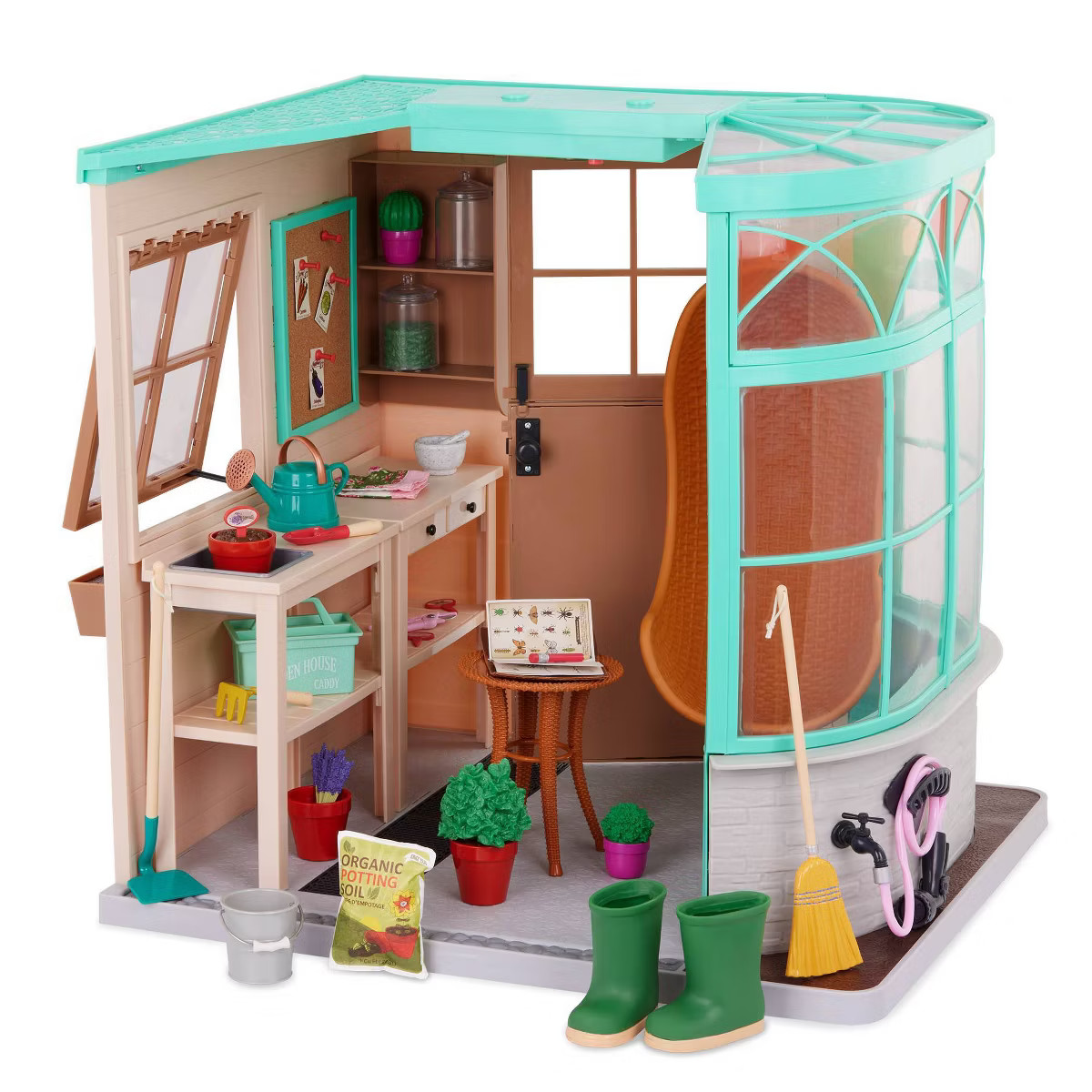 Our Generation Room to Grow Greenhouse Accessory Set for 18" Dolls | Target