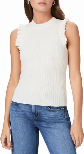 Somi Sleeveless Cotton Blend Sweater | Nordstrom